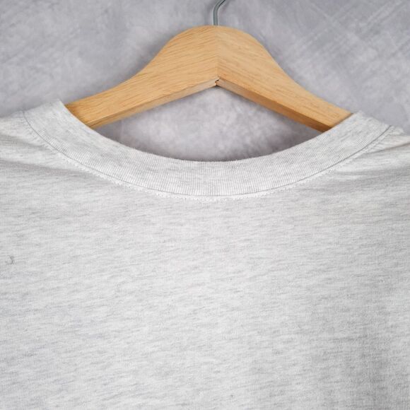 Aritzia Babaton Shoulder Pad Tank Top Womens Small Heathered Gray Sleeveless Tee - Picture 3 of 16